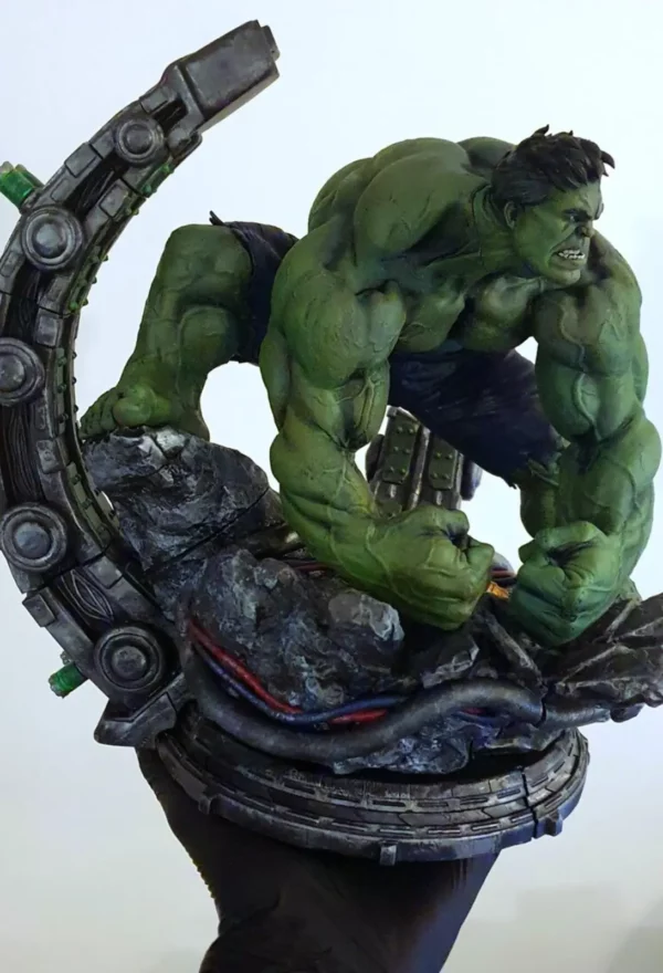 marvel hulk 3d printed handcrafted statue