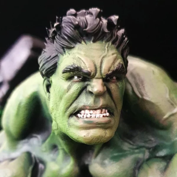 marvel hulk statue 3d printed hand painted