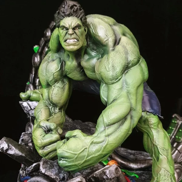 marvel hulk statue premium resin material