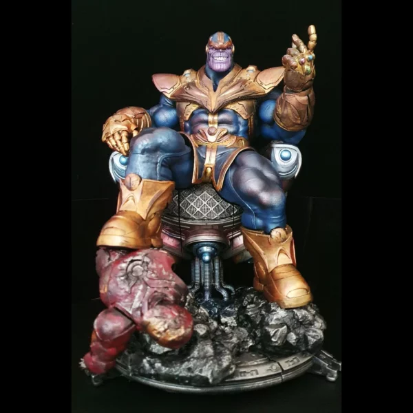 marvel thanos statue with surprise inside