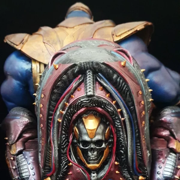 premium thanos statue infinity gauntlet collectible