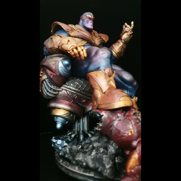 thanos statue premium resin material avengers