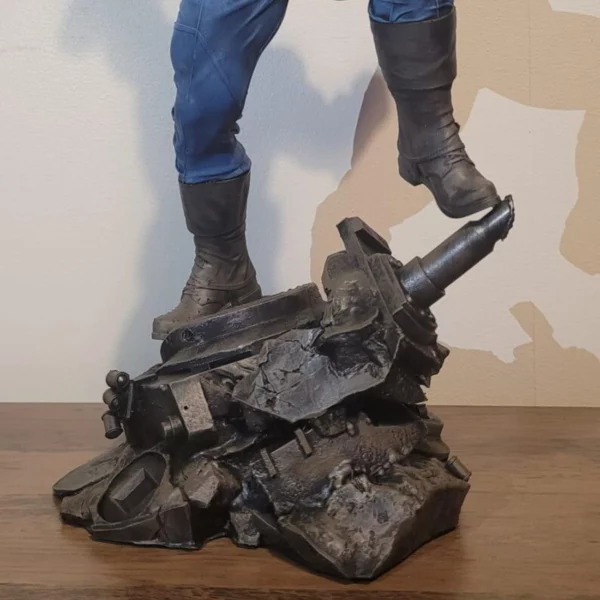 captain america resin statue collector item