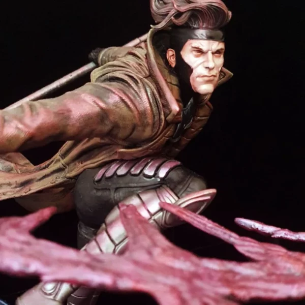 gambit statue for xmen fans