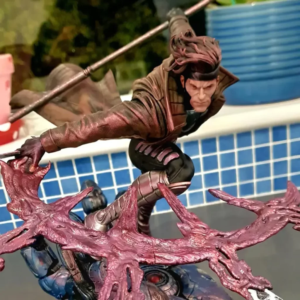 gambit statue marvel comic collectibles gambit statue marvel comic collectibles