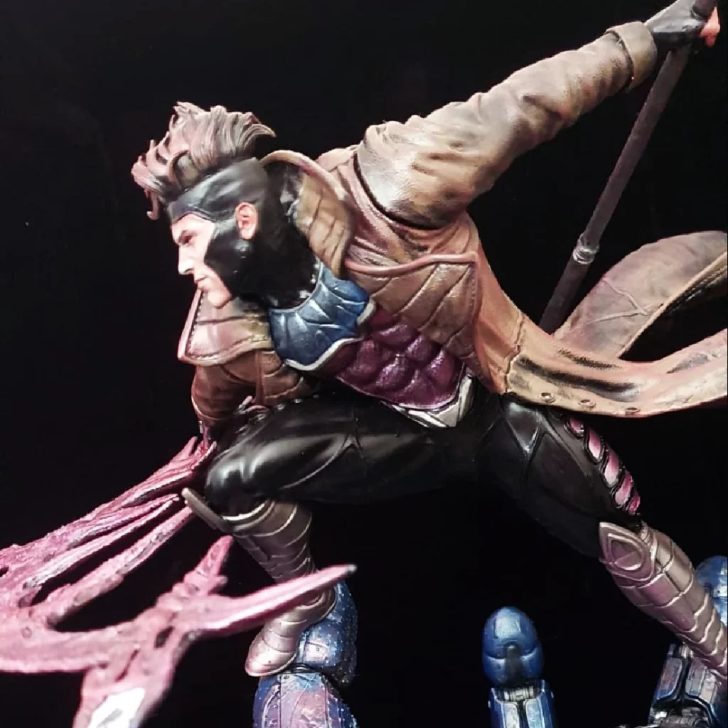 gambit statue marvel xmen limited