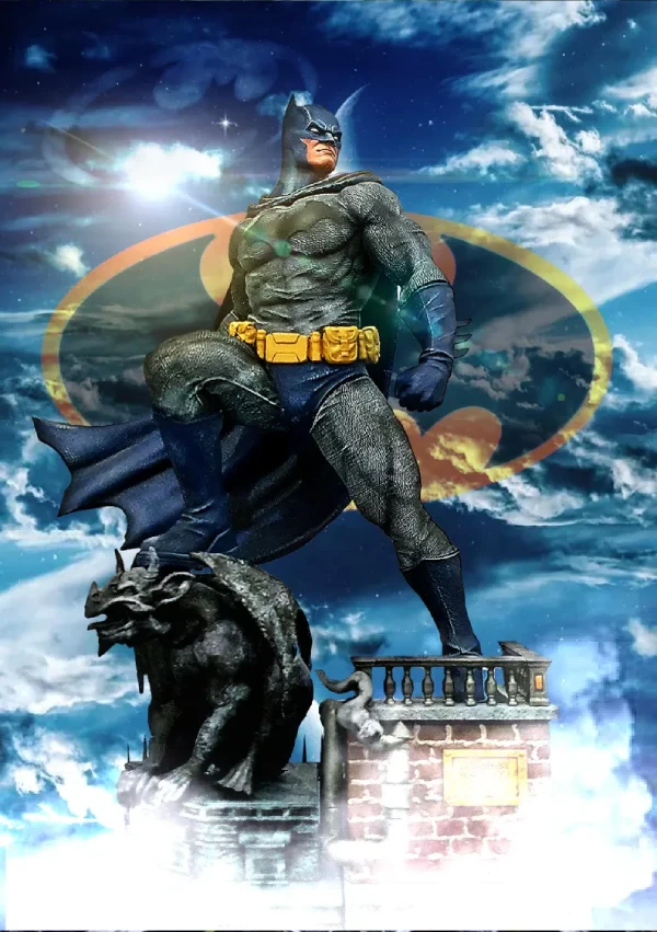 high detail batman statue for fans