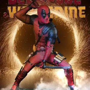 marvel deadpool statue collectible