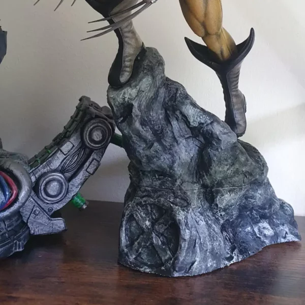 marvel wolverine 3d printed handcrafted statue