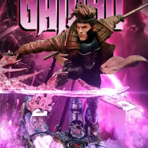 marvel x men gambit statue collectible