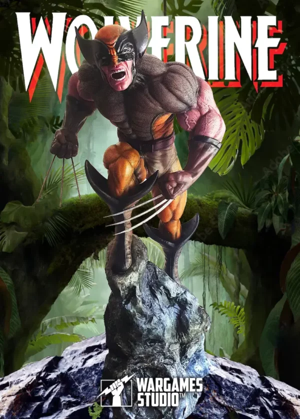 marvel x men wolverine statue collectible