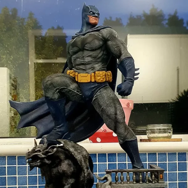 premium 3d printed batman statue