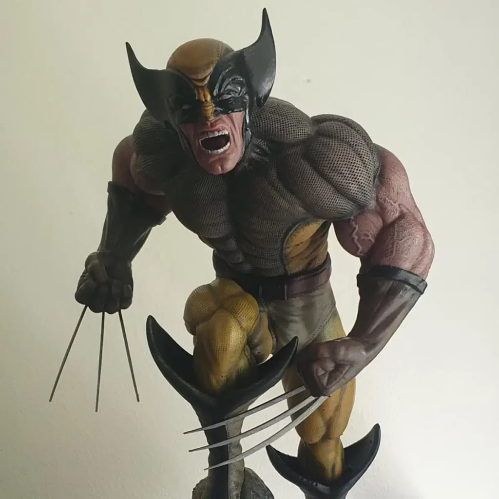 premium 3d printed wolverine statue premium 3d printed wolverine statue