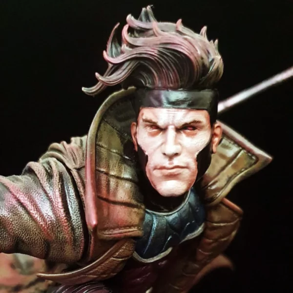xmen gambit 3d printed statue
