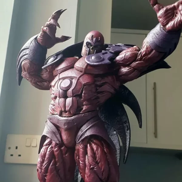 fragile onslaught statue for display