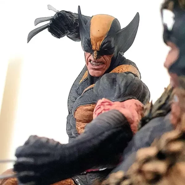 sabertooth wolverine resin statue collector item