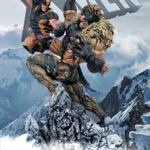 x men sabertooth vs wolverine statue collectible