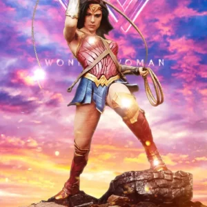 high detail wonder woman statue for fans