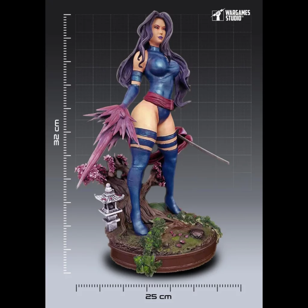 marvel psylocke statue with surprise gift marvel psylocke statue with surprise gift