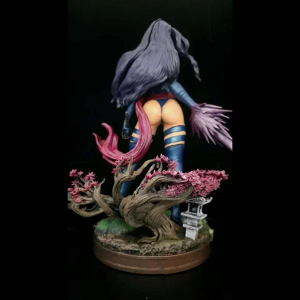 psylocke statue marvel comic collectibles
