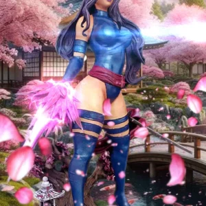 x men psylocke statue collectible uk