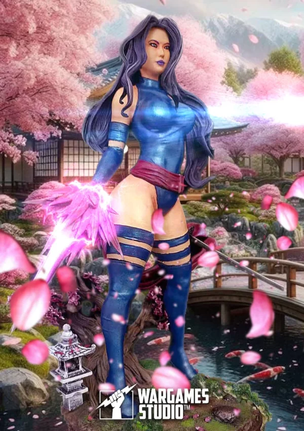 x men psylocke statue collectible uk