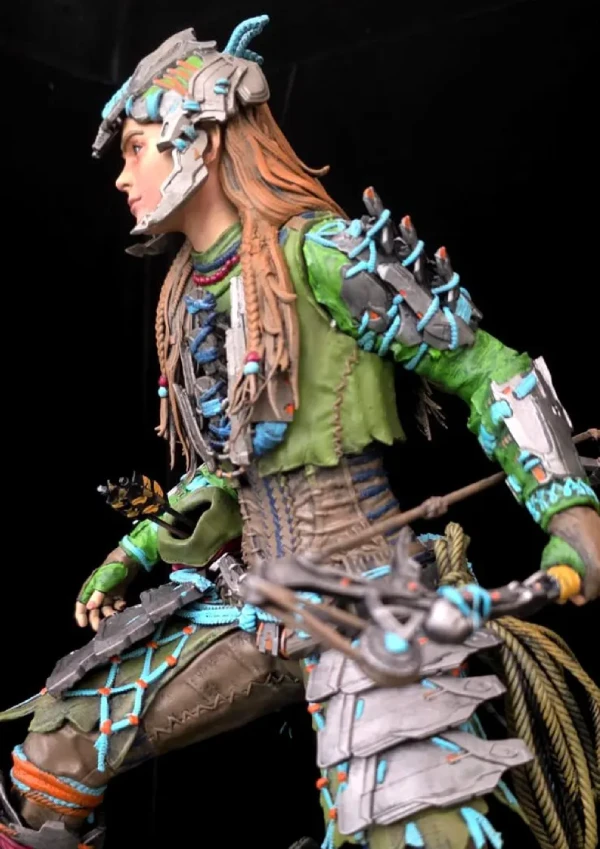 acrylic painted aloy statue horizon series