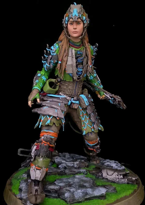 premium 3d printed aloy statue