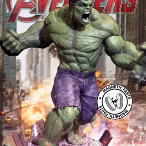 acrylic painted hulk statue avengers series