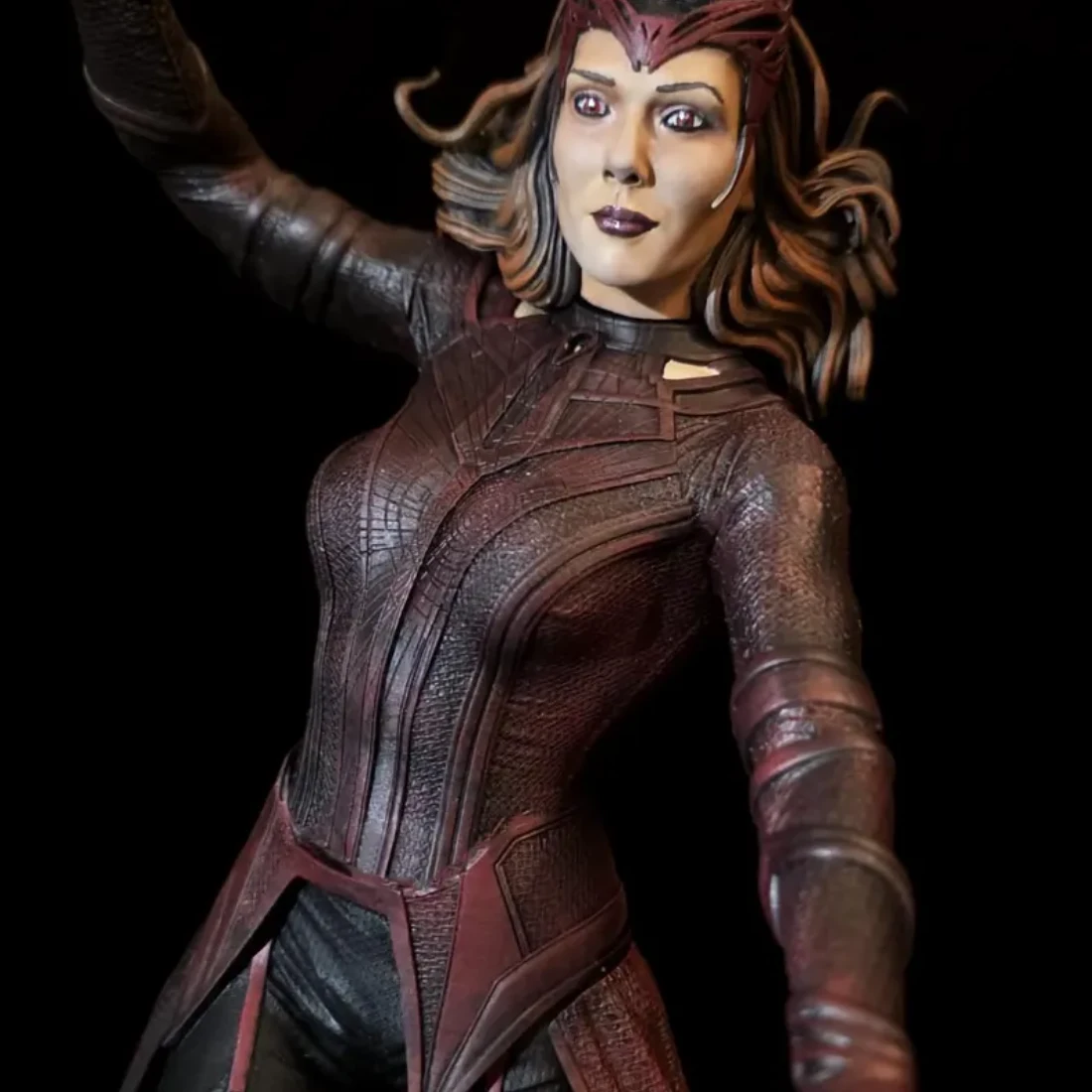 avengers scarlet witch premium resin statue