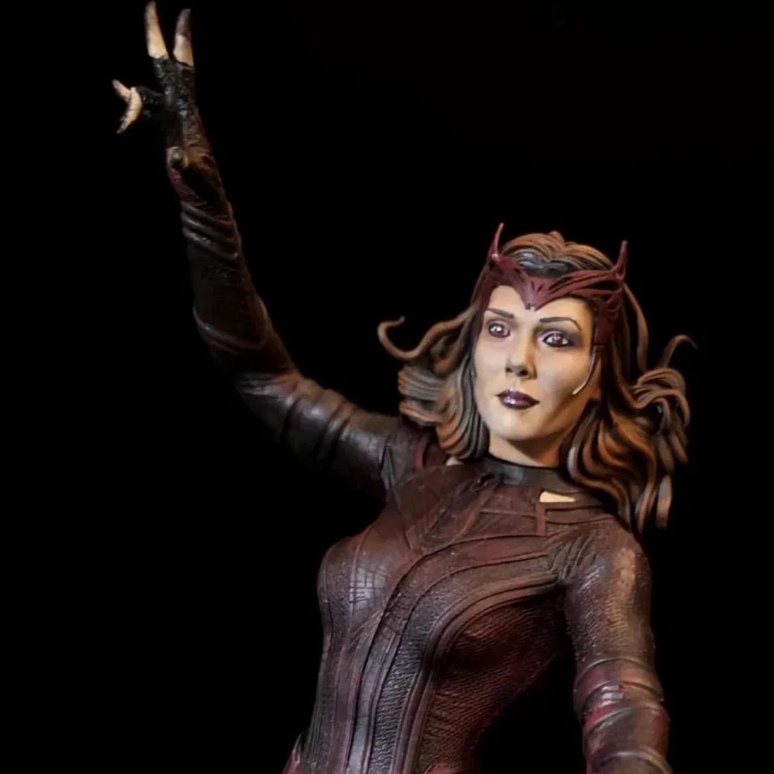 marvel scarlet witch statue collectible