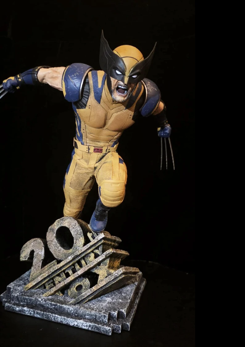 marvel wolverine statue with surprise gift