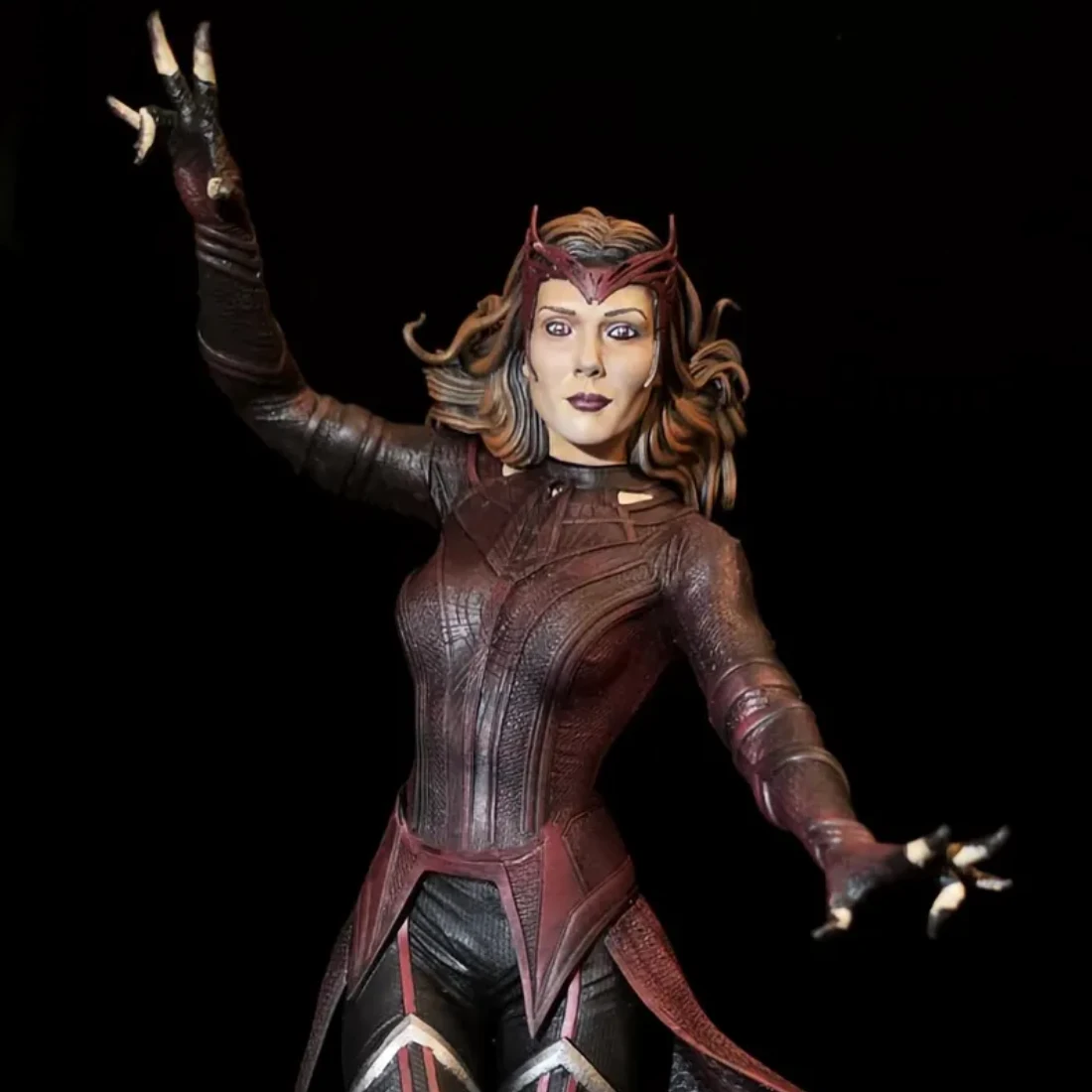 scarlet witch wanda maximoff resin statue collector item